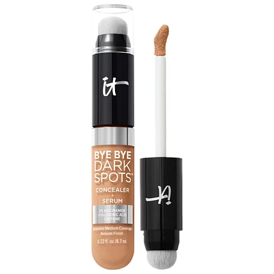 IT Cosmetics Bye Dark Spots Concealer + Serum with Niacinamide & Hyaluronic Acid 0.22 oz / 6.5 mL