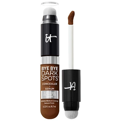 IT Cosmetics Bye Dark Spots Concealer + Serum with Niacinamide & Hyaluronic Acid 0.22 oz / 6.5 mL