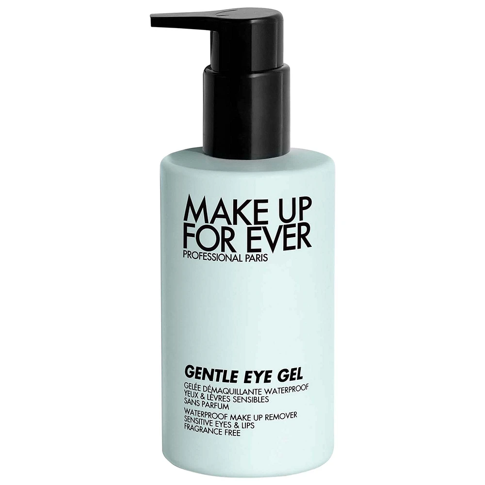 MAKE UP FOR EVER Gentle Eye Gel Waterproof Eye & Lip Makeup Remover 4.2 oz / 125 ml