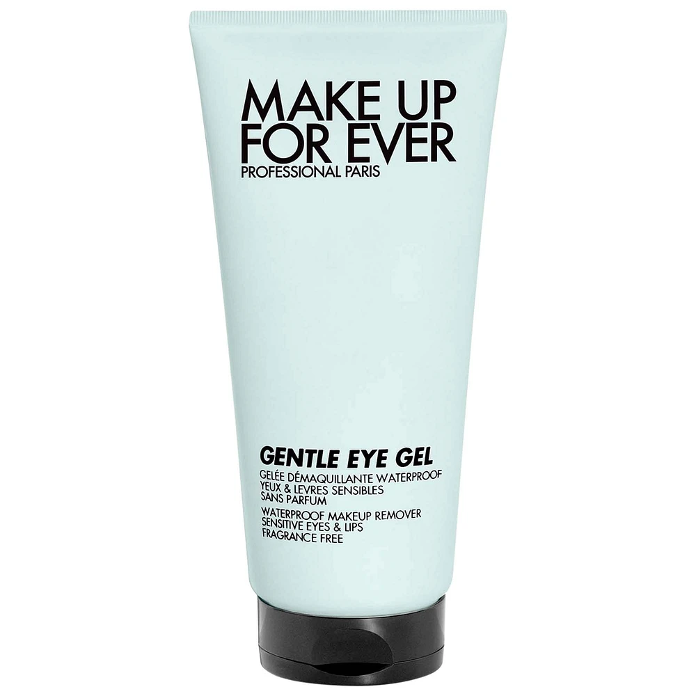 MAKE UP FOR EVER Mini Gentle Eye Gel Waterproof Eye & Lip Makeup Remover 1.6 oz / 50 ml