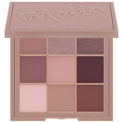 HUDA BEAUTY Matte Obsessions Eyeshadow Palette Cool Matte Obsessions