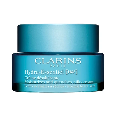 Clarins Hydra-Essentiel Silky Moisturizer with Double Dose Hyaluronic Acid 1.7 oz / 50 mL