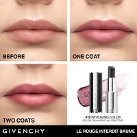 Le Rouge Interdit pH Reactive Hydrating Universal Black Lip Balm  