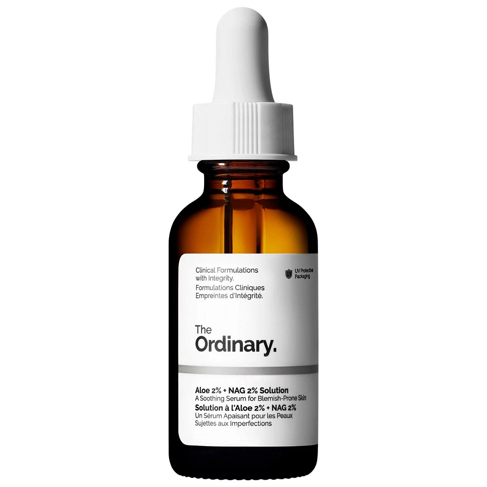 The Ordinary Aloe 2% + NAG 2% Solution for Post-Acne Marks 1 oz / 30 ml
