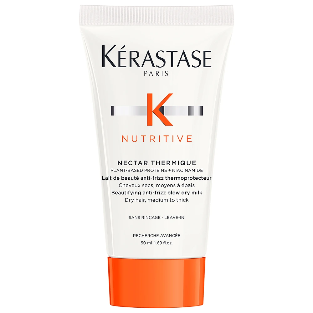 Kérastase Mini Nutritive Heat Protecting Styling Cream for Dry Hair 1.7 oz / 50 ml