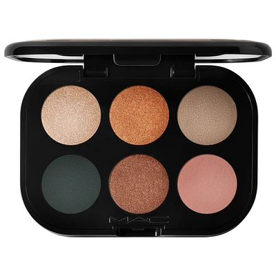 MAC Cosmetics Connect Colour Six-Pan Pigment-Packed Blendable Eye Shadow Palette