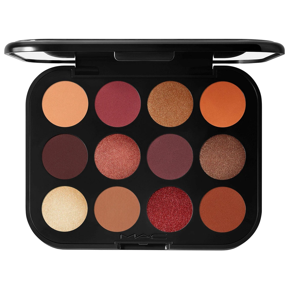 MAC Cosmetics Connect Colour Eye shadow Palette x 12