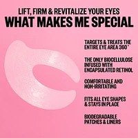 Retinol 360° Eye Lift Patches to Lift, Firm and Revitalize Eyes