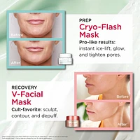 Cryo-Flash Instant Lift Effect & Glow Boosting Face Mask