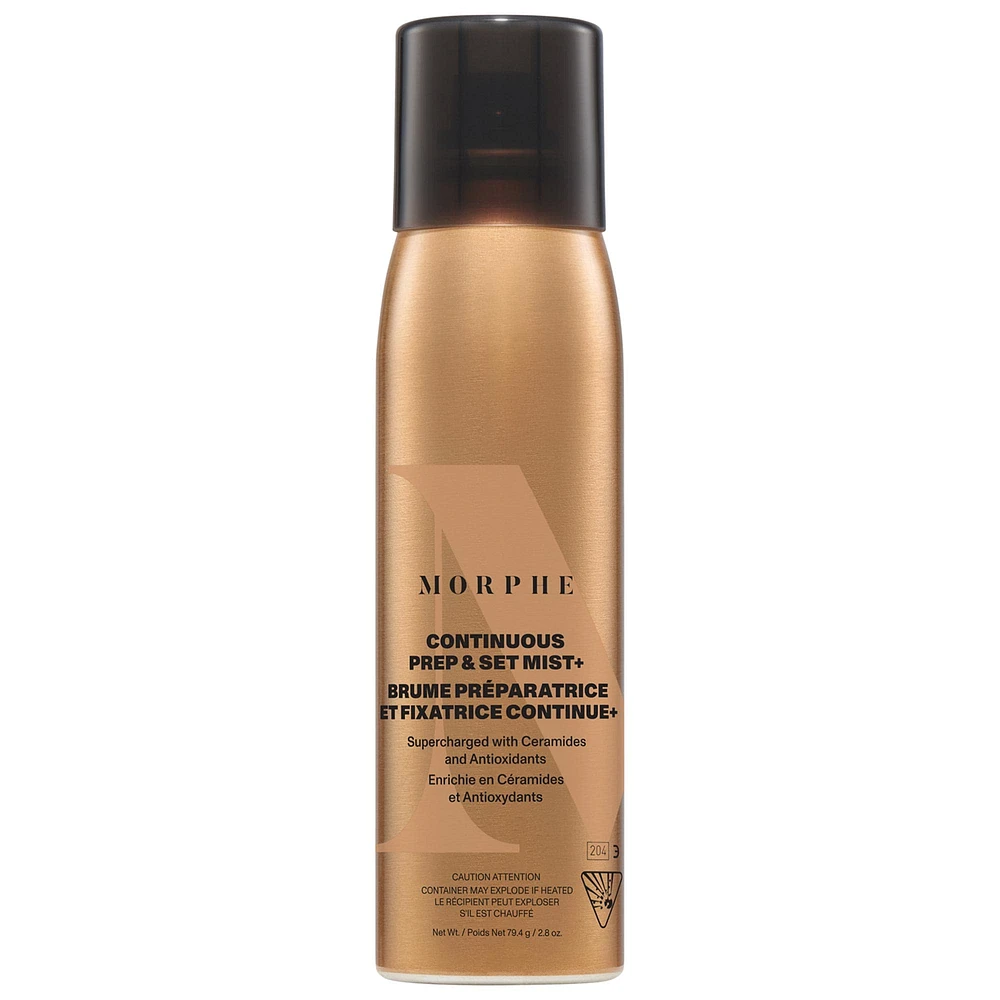 Morphe Continuous Prep & Set Mist with Antioxidants and Ceramides 2.8 oz / 79.4 g