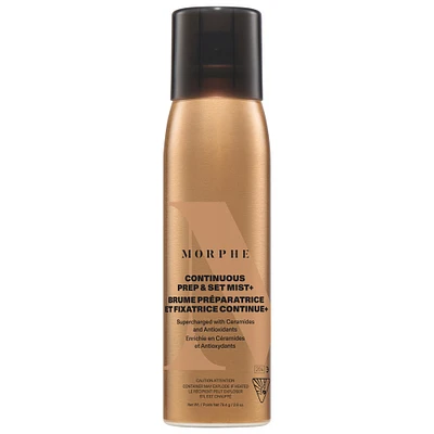 Morphe Continuous Prep & Set Mist with Antioxidants and Ceramides 2.8 oz / 79.4 g