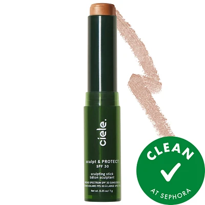 sculpt & PROTECT SPF 30+ bronzing cream contour stick