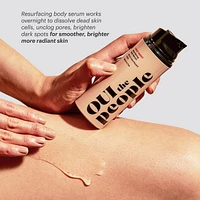 Cheat Sheet Resurfacing Body Exfoliant Serum with AHA + BHA