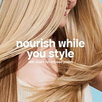 Flat Iron Hair Straightener with Aloe-Infused Ceramic Plates