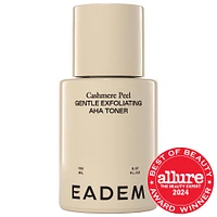 Cashmere Peel Gentle AHA + PHA Exfoliating Toner with 9% Lactic, Azelaic, Tranexamic Acids