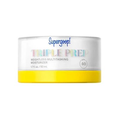 Triple Prep Weightless Multitasking Moisturizer SPF 40 Face Sunscreen