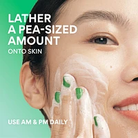 Sulfate-Free Green Tea Amino Acid Cleansing Foam