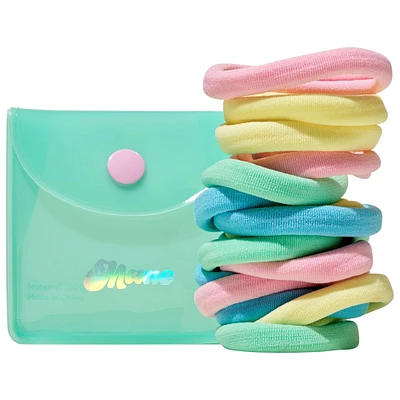 Rainbow Fabric Hair Ties