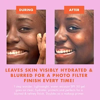 The Invisible One SPF 50 Hydrating Face Sunscreen + Primer with Hyaluronic Acid