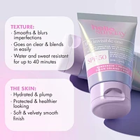 The Invisible One SPF 50 Hydrating Face Sunscreen + Primer with Hyaluronic Acid