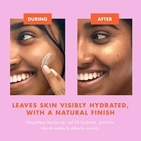 The Everyday One SPF 50 Face Sunscreen Moisturizer with Hyaluronic Acid