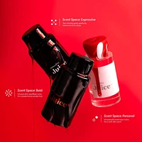 Juice+ Bold Eau de Parfum with Raspberry Pulp & Amberwood Travel Spray