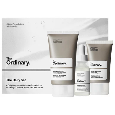 The Daily Set with Hyaluronic Acid Serum