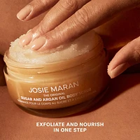 Bohemian Fig - Argan Oil + Sugar Balm Refillable Exfoliating Body Scrub Jar