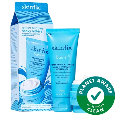 Barrier Buddies: Heavy Hitters hydration set for dry + sensitive skin