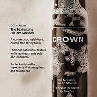 The Texturizing Air Dry Hair Mousse