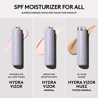 Hydra Vizor Huez Tinted Moisturizer Broad Spectrum Mineral Spf 30 Sunscreen