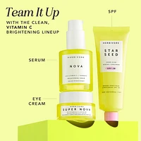 Star Seed Silicone-Free 100% Mineral Facial Sunscreen SPF 30 with Vitamin C +  Prebiotics