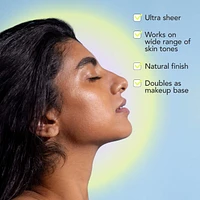 Star Seed Silicone-Free 100% Mineral Facial Sunscreen SPF 30 with Vitamin C +  Prebiotics