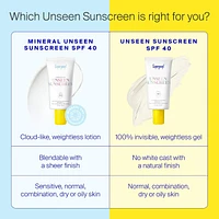 Mineral Unseen Sunscreen SPF 40