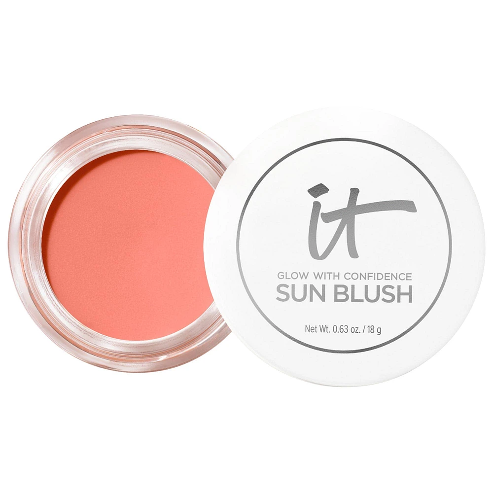 Glow with Confidence Sun Cream Blush Hyaluronic Acid