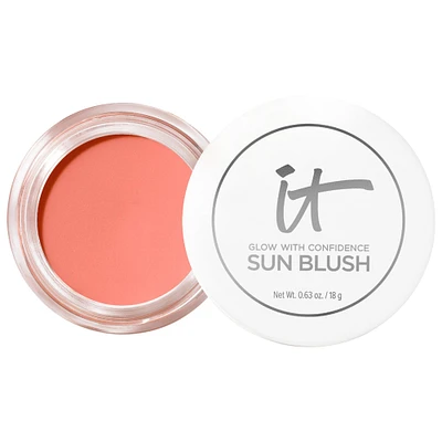 Glow with Confidence Sun Cream Blush Hyaluronic Acid