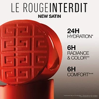 Le Rouge Interdit Satin Hydrating Lipstick