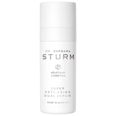 Super Anti-Aging Dual Serum with Triple Hyaluronic Acid, Glutathione, Skullcap + Ceramide-Peptide Complex
