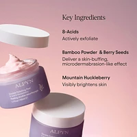 Polishing Peel & Brightening Face Mask with 8 Acids & Huckleberry