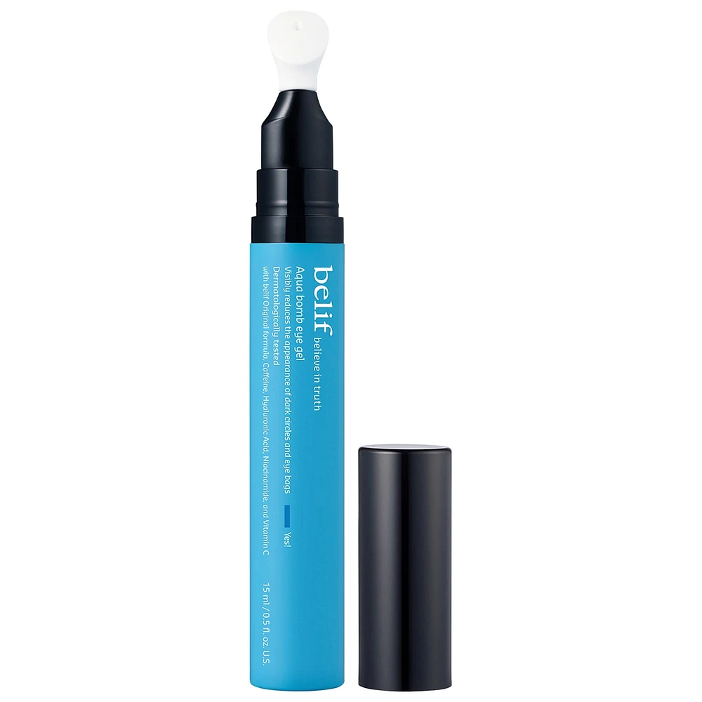 Aqua Bomb Depuffing Eye Gel with Caffeine + Hyaluronic Acid