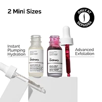 The Resurface & Hydrate Set with Hyaluronic Acid Serum + AHA