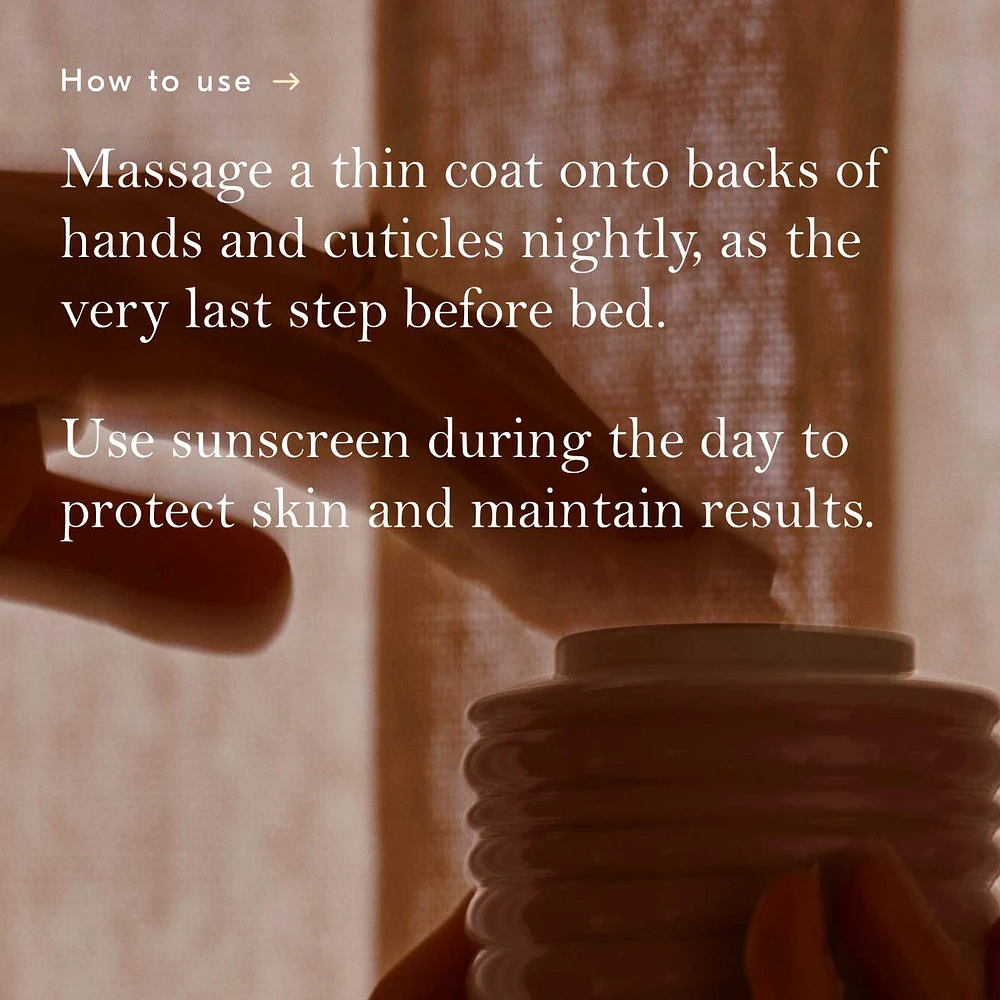Theraplush “Hold” Refillable Overnight Retinol Hand Repair Cream