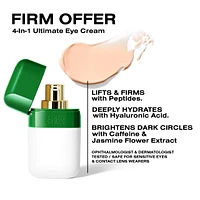Firm Offer Ultimate 4-in-1 Peptide Eye Cream and Primer for Fine Lines