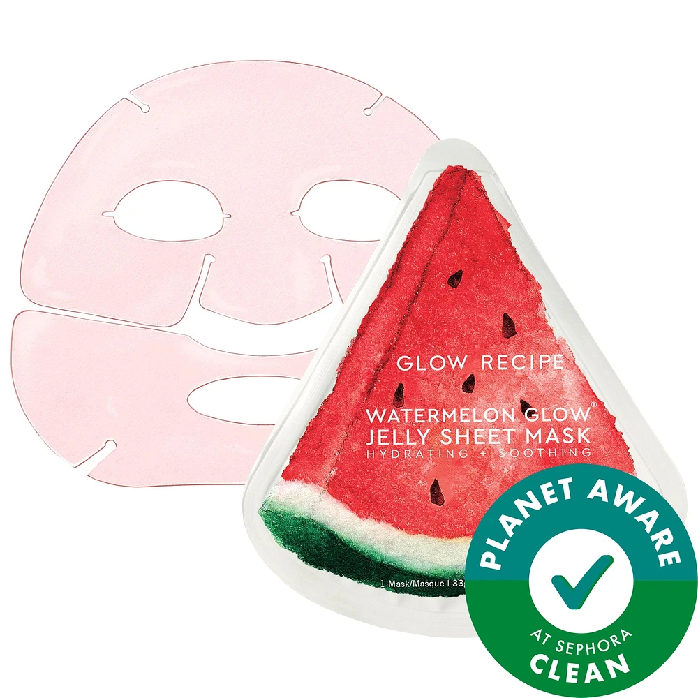Watermelon Glow Hydrating & Soothing Jelly Sheet Mask