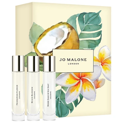 Layering Travel Spray Trio with Beach Blossom Cologne