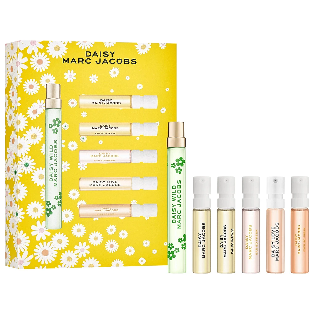 Mini Daisy Collection Sampler Set with Daisy Wild Travel Spray
