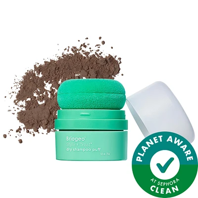 Style + Treat Non-Aerosol & Talc-Free Dry Shampoo Powder Puff