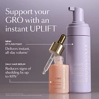 UPLIFT Volumizing Styling Foam for Fine, Flat & Thinning Hair