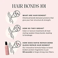 Revive Rapid Repair Bond Gloss Shine & Damaged Hair Treatment Mask