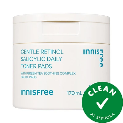Daily Gentle Retinol Salicylic Toner Pads